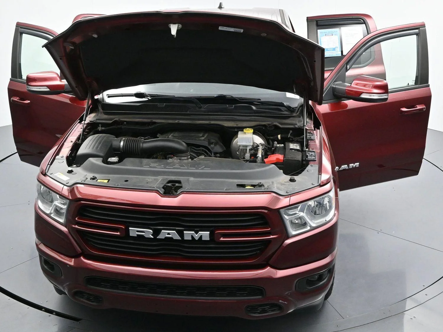 Used 2021 Delmonico Red Pearlcoat Ram Big Horn image 41