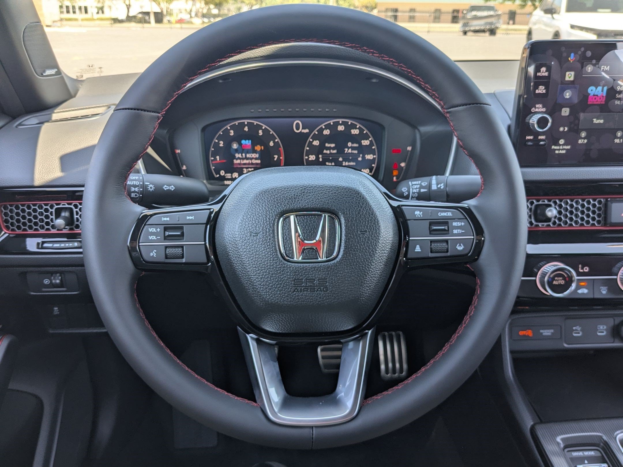 New 2026 Platinum White Pearl Honda Manual image 13