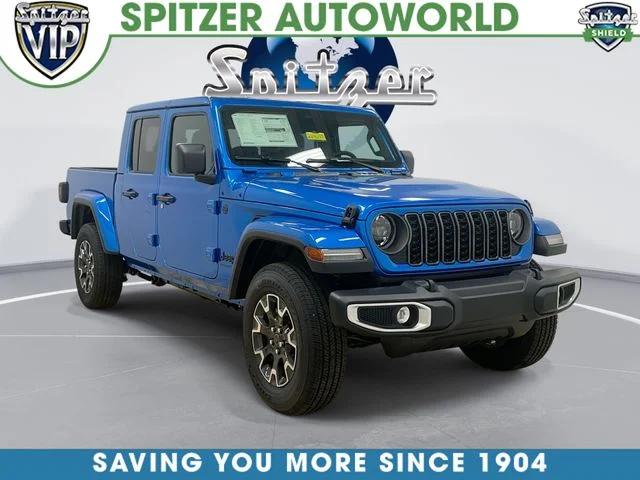 New 2026 Hydro Blue Pearlcoat Jeep Sahara image 1