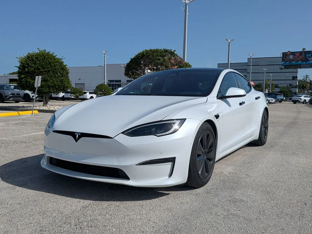 Used 2022 Tesla Model S Base with VIN 5YJSA1E55NF488550 for sale in Clearwater, FL