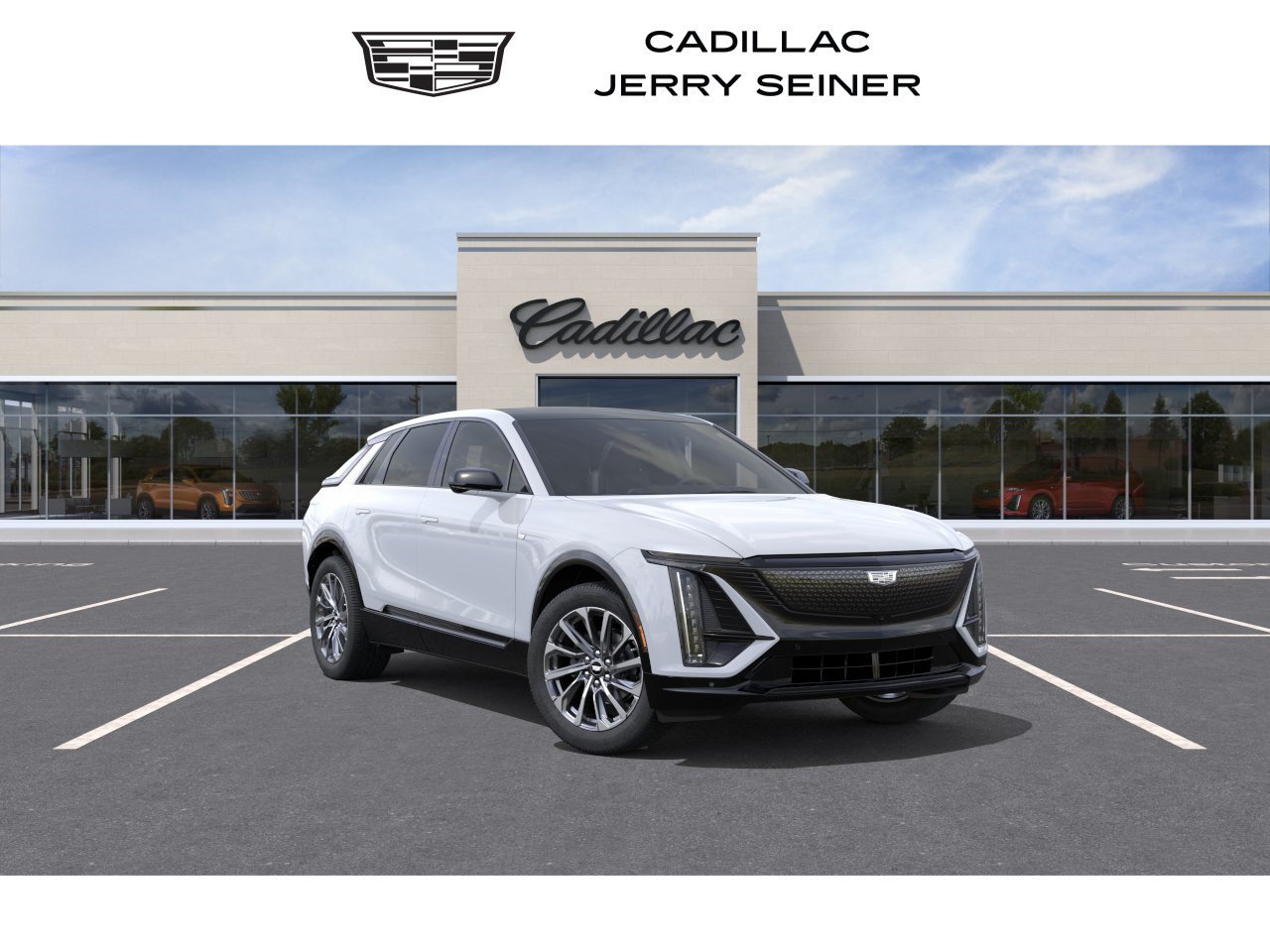 New 2027 Vibrant White Tricoat Cadillac Sport image 1