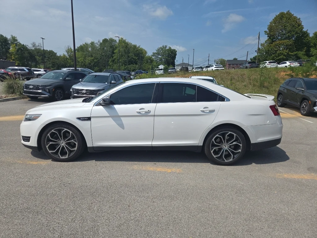 Used 2017 White Platinum Metallic Tri-Coat Ford SHO image 6