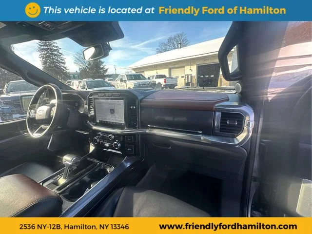 Used 2023 Gray Metallic Ford Lariat image 103