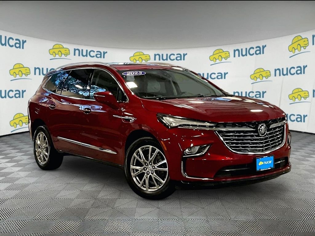 Used 2023 Red Buick Premium Group image 1