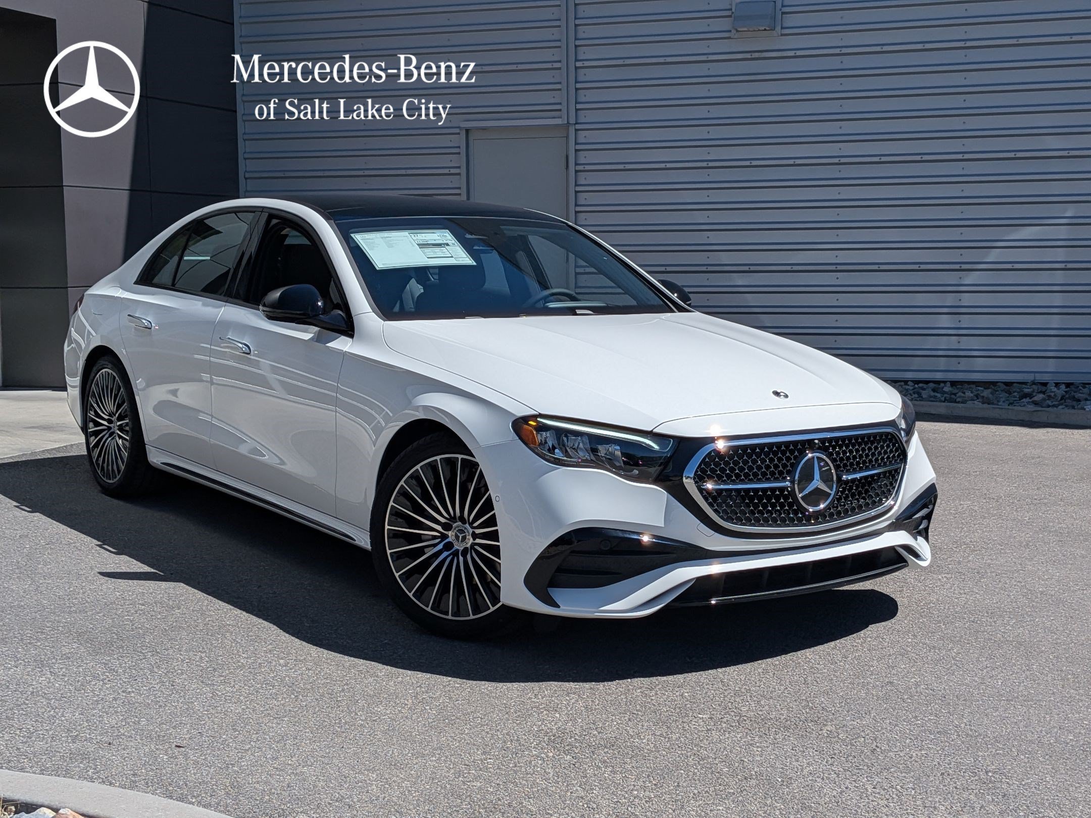 New 2026 Polar White Mercedes-Benz E 350 image 1