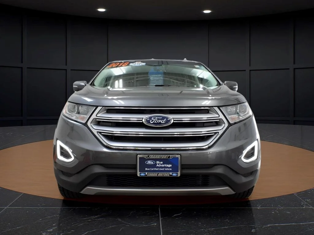 Certified 2018 Ford Edge SEL with VIN 2FMPK4J8XJBB36975 for sale in Frankfort, IL