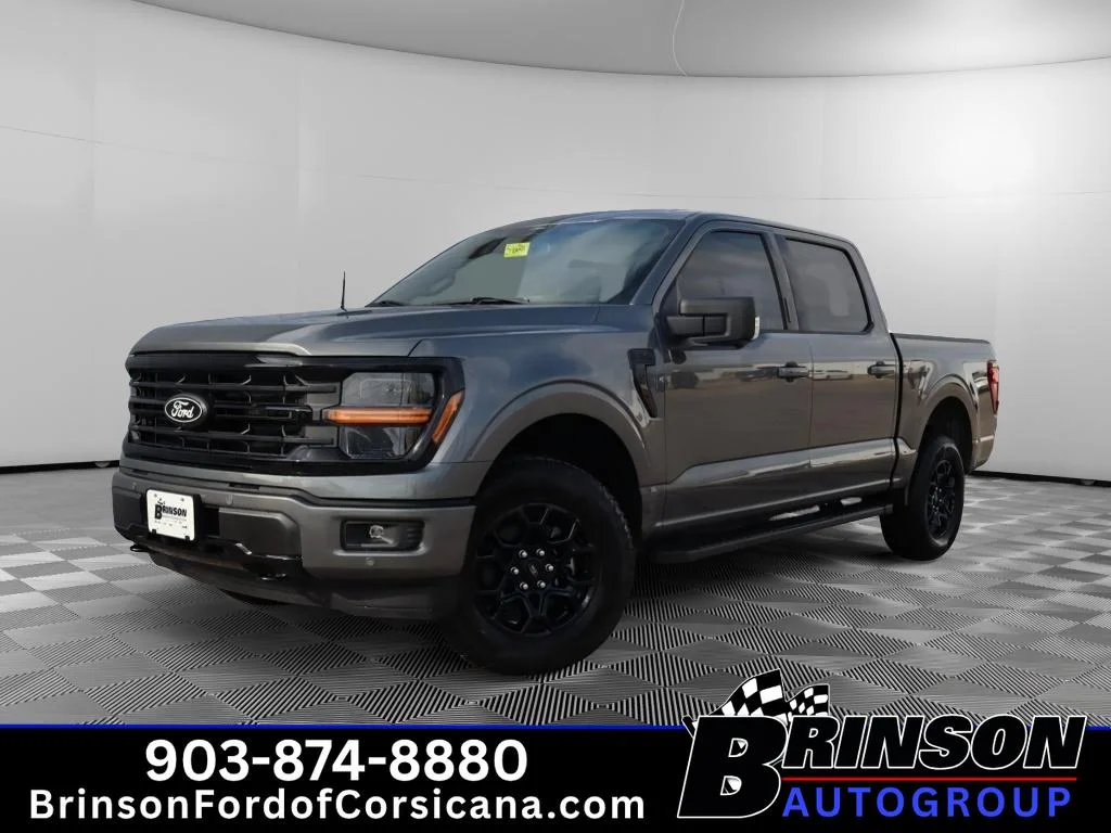 New 2026 Carbonized Gray Metallic Ford XLT image 1