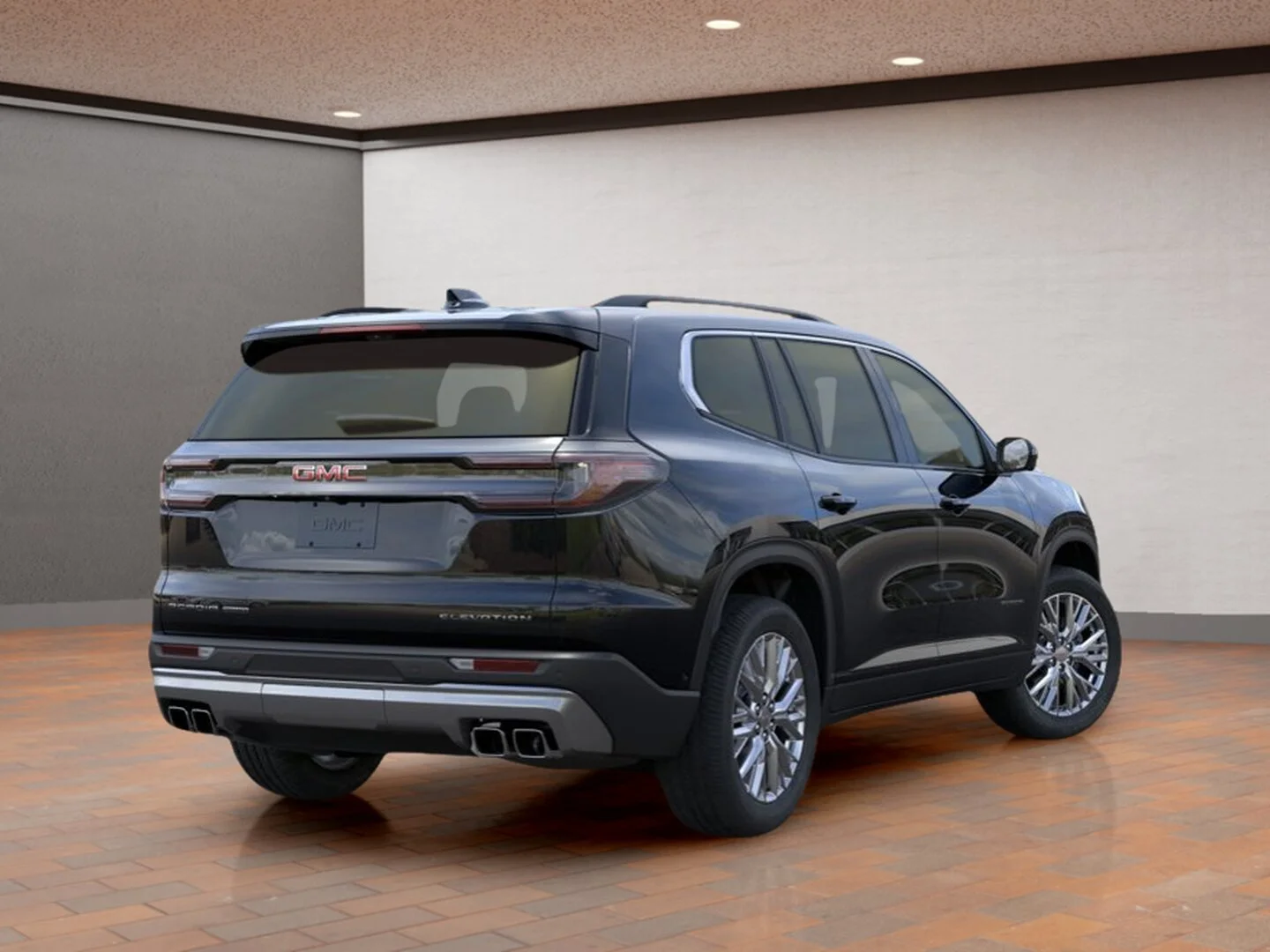 New 2026 Black GMC Awd Elevation image 4