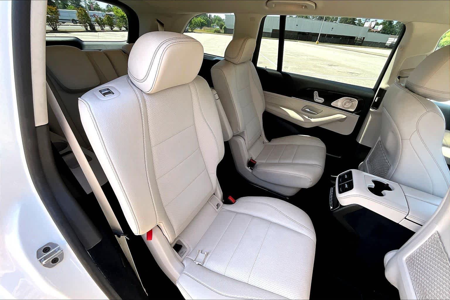 Used 2021 designo Diamond White Bright Mercedes-Benz GLS 450 image 12