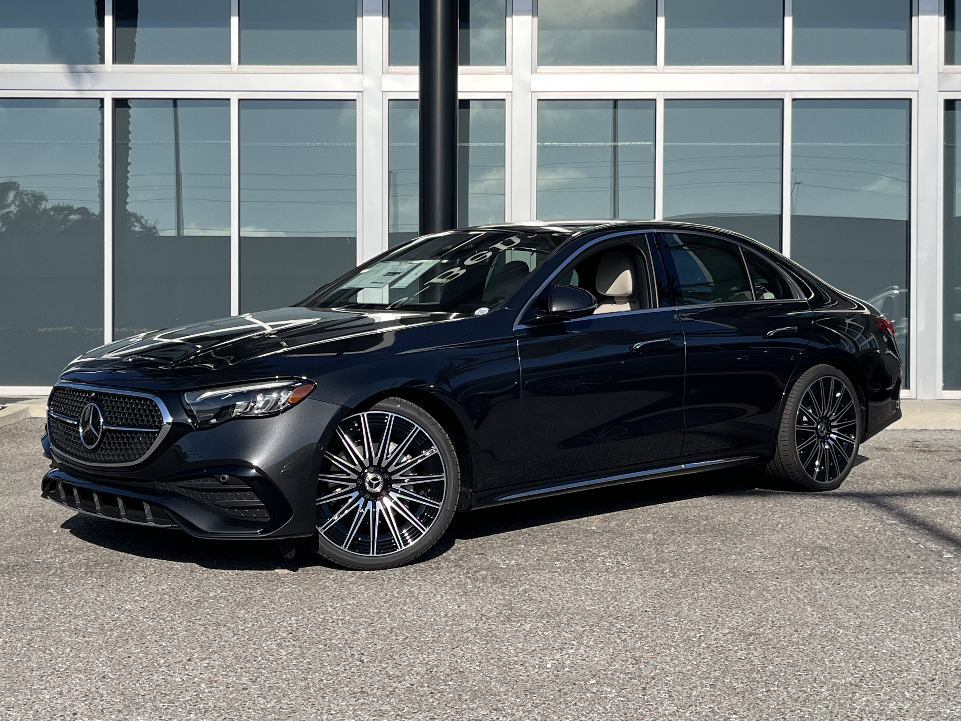 New 2026 Graphite Grey Metallic Mercedes-Benz E 350 image 2