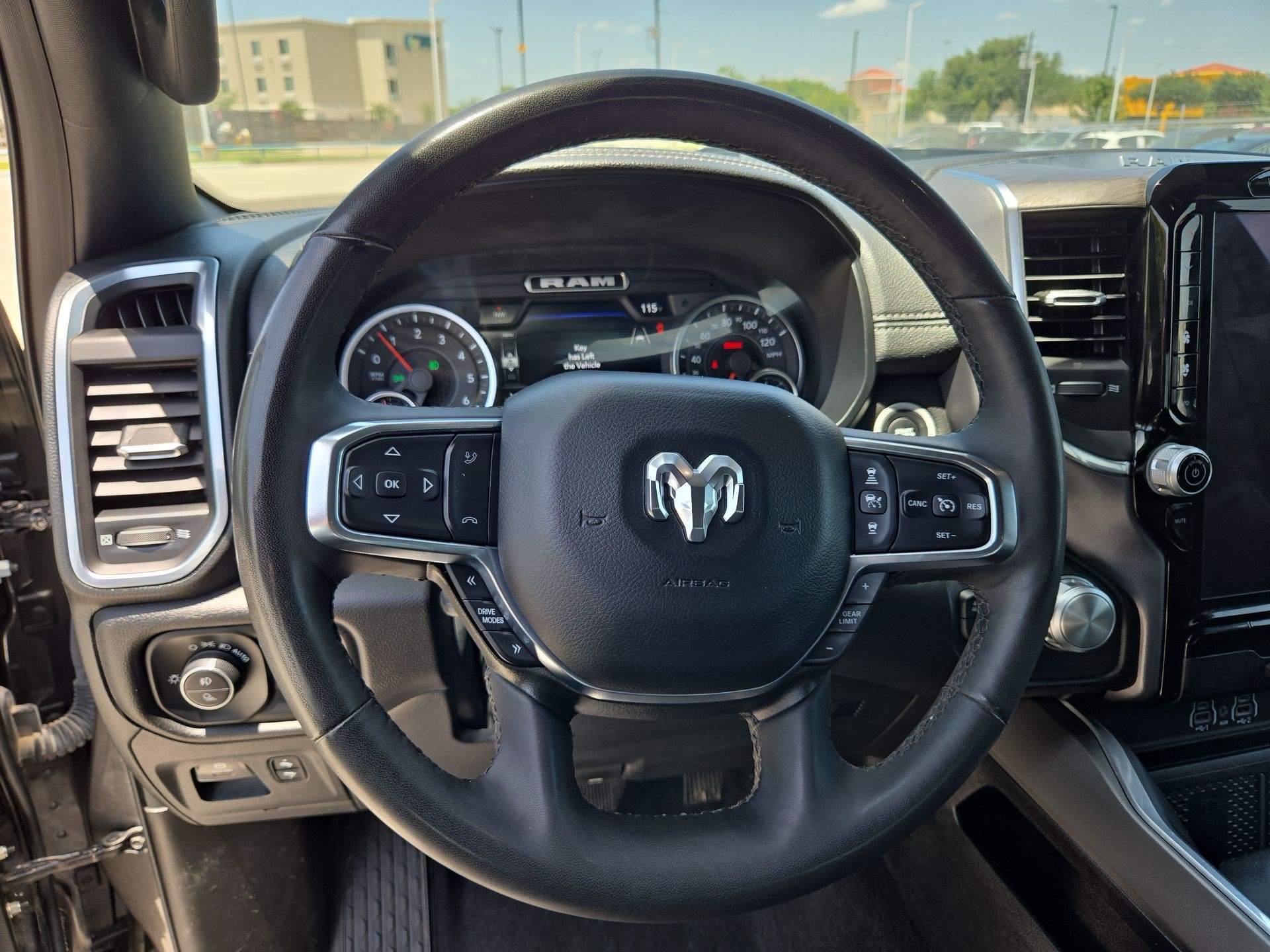 Used 2025 Granite Crystal Metallic Clearcoat Ram Laramie image 16
