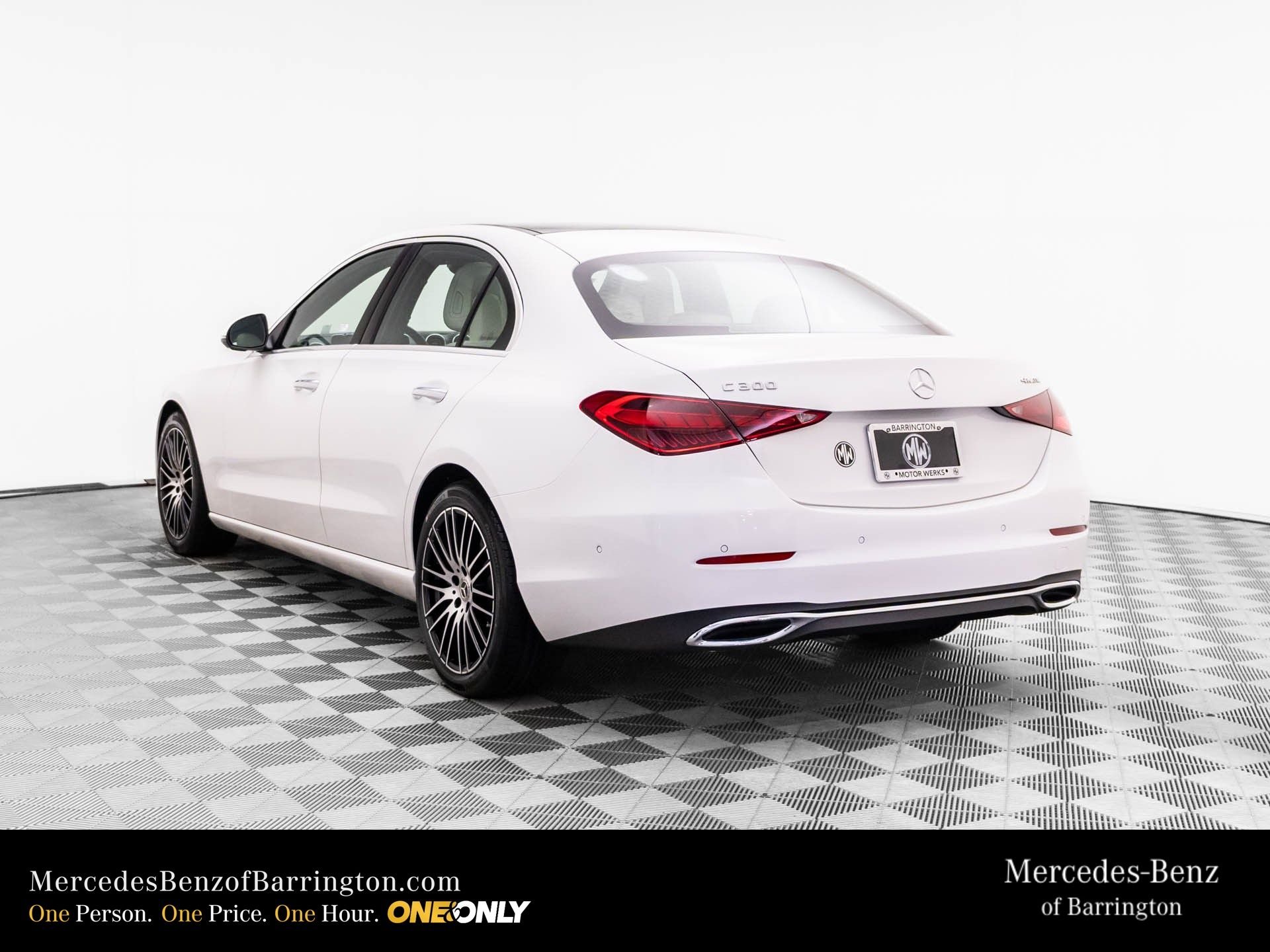 New 2026 Polar White Mercedes-Benz C 300 image 3