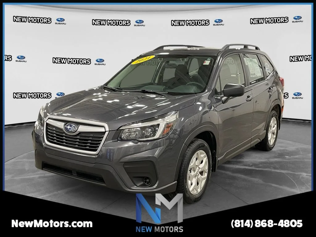 Used 2021 Magnetite Gray Metallic Subaru Base image 1