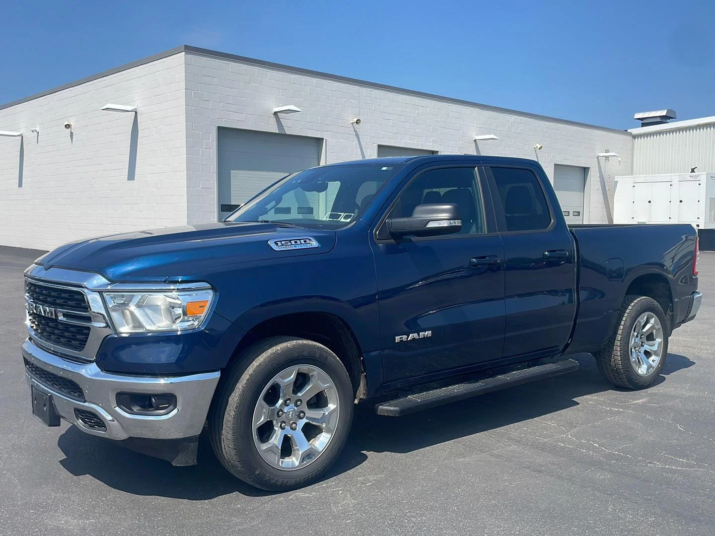 Used 2022 Patriot Blue Pearlcoat Ram Big Horn image 6