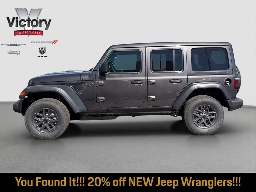 New 2026 Granite Crystal Metallic Clearcoat Jeep Sport S image 4