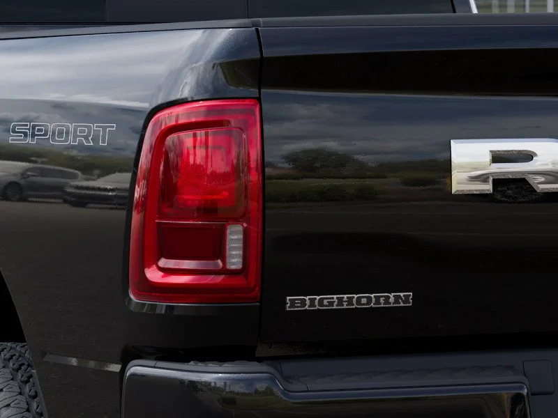 New 2027 Diamond Black Crystal Pearl-Coat Exterior Paint RAM Big Horn image 35