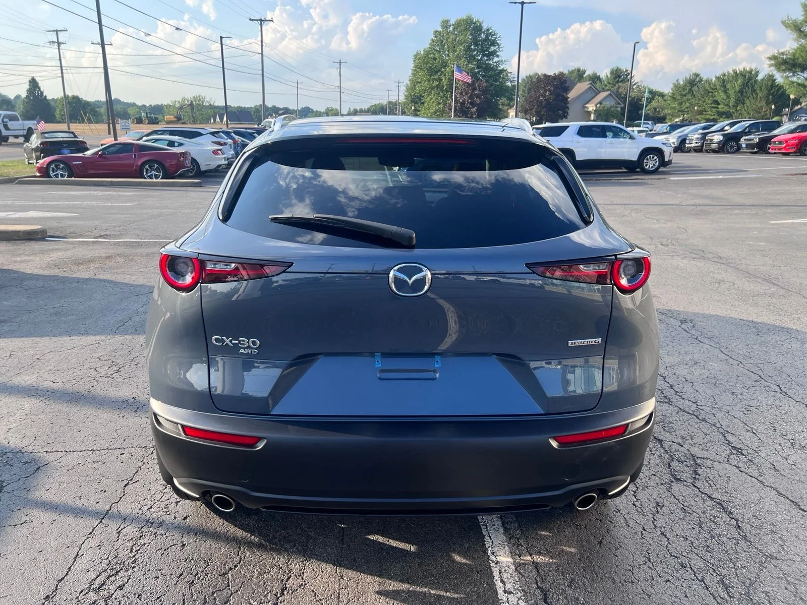 Used 2024 Polymetal Gray Metallic Mazda 2.5 S Carbon Edition image 6