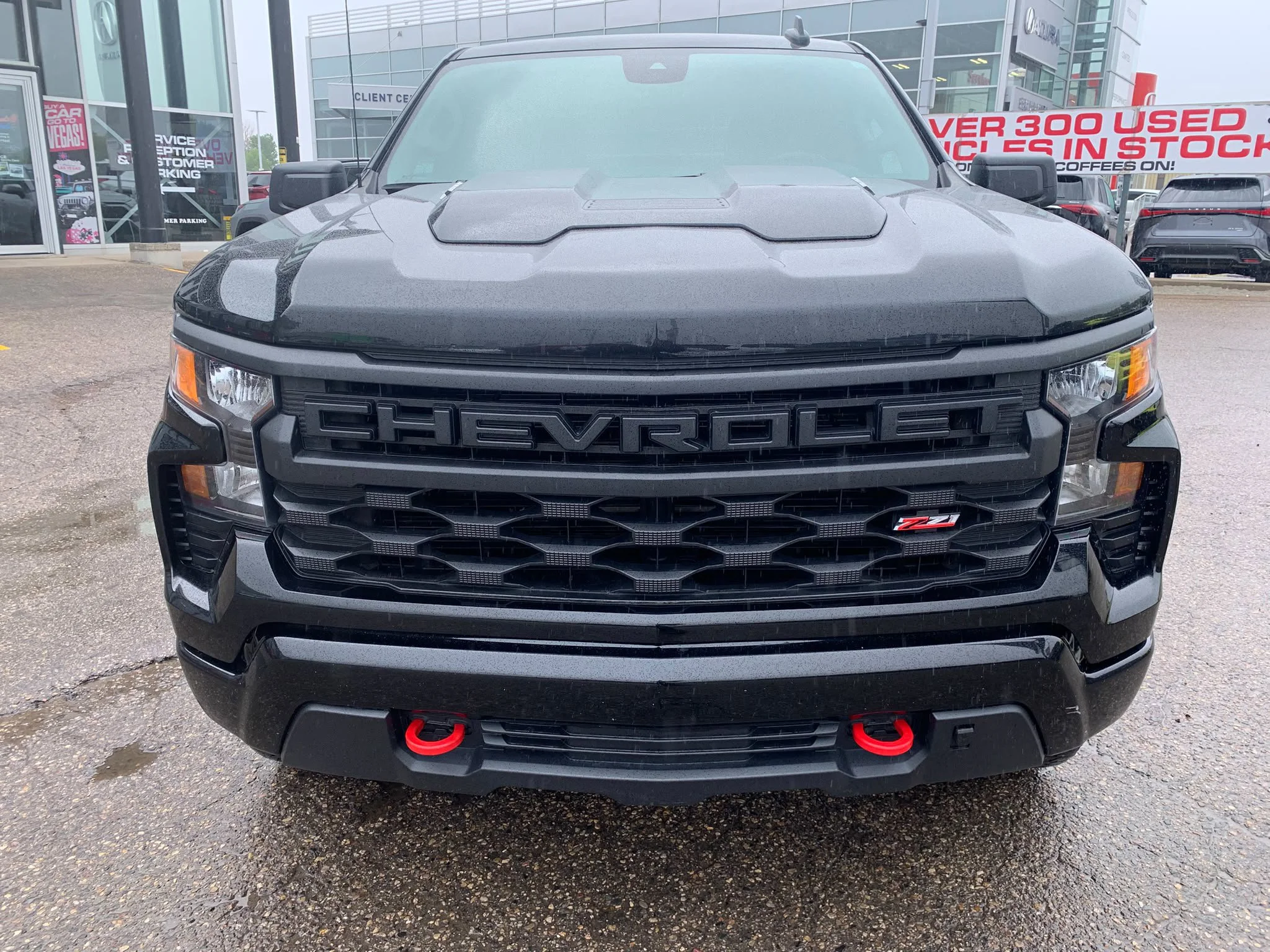Certified Used 2024 Black Chevrolet Custom Trail Boss*3.0L Duramax | 6 Pass | Adaptive Cruise | Remote Start | 6ft Box | Tow Pkg image 4