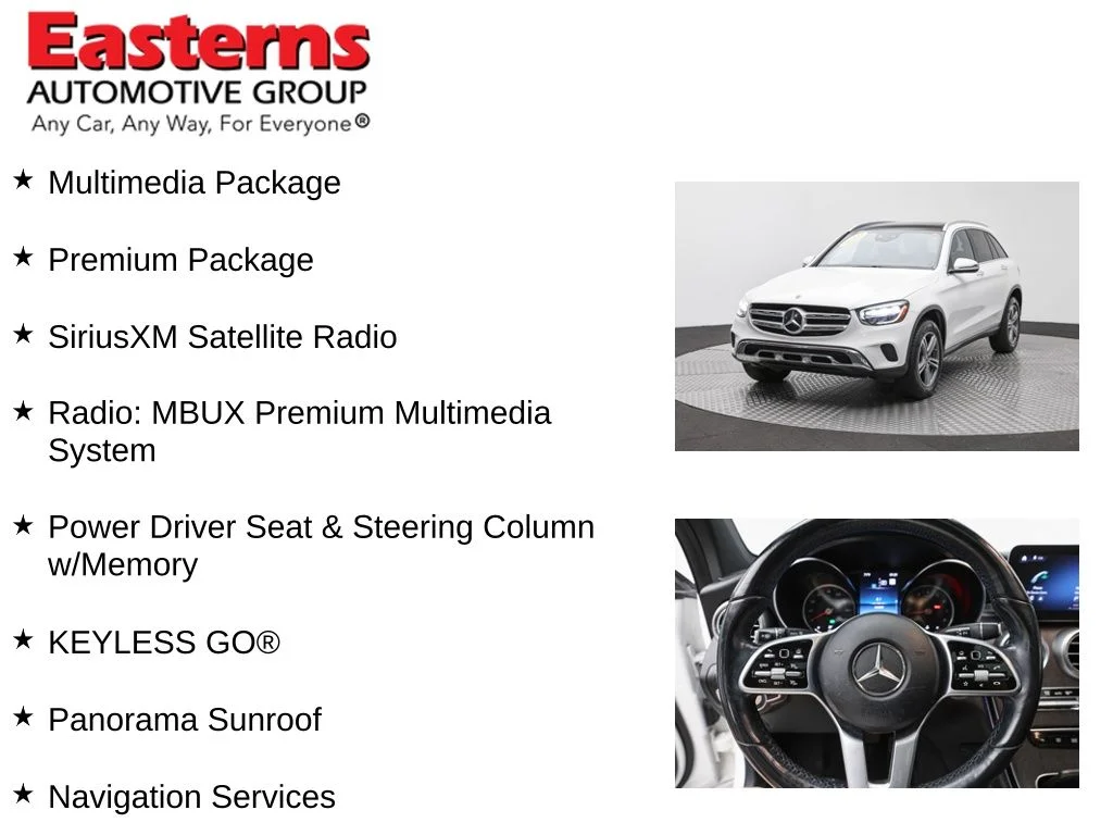 Used 2020 White Mercedes-Benz GLC 300 image 11