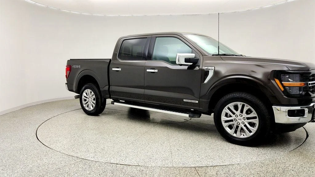 Used 2024 Darkened Bronze Metallic Ford XLT 4WD SuperCrew 5.5