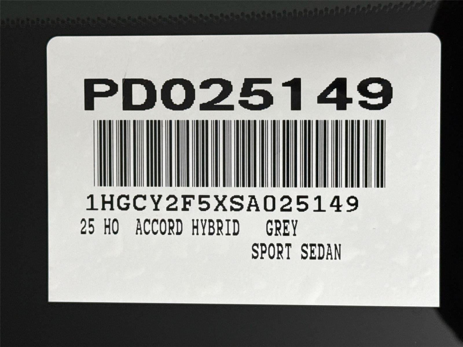 Used 2025 Urban Gray Pearl Honda Sport image 41