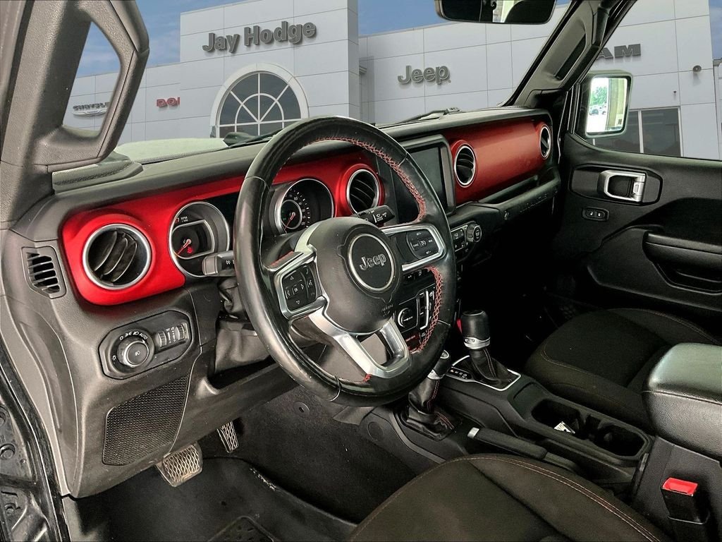Used 2021 Black Jeep Unlimited Rubicon image 21