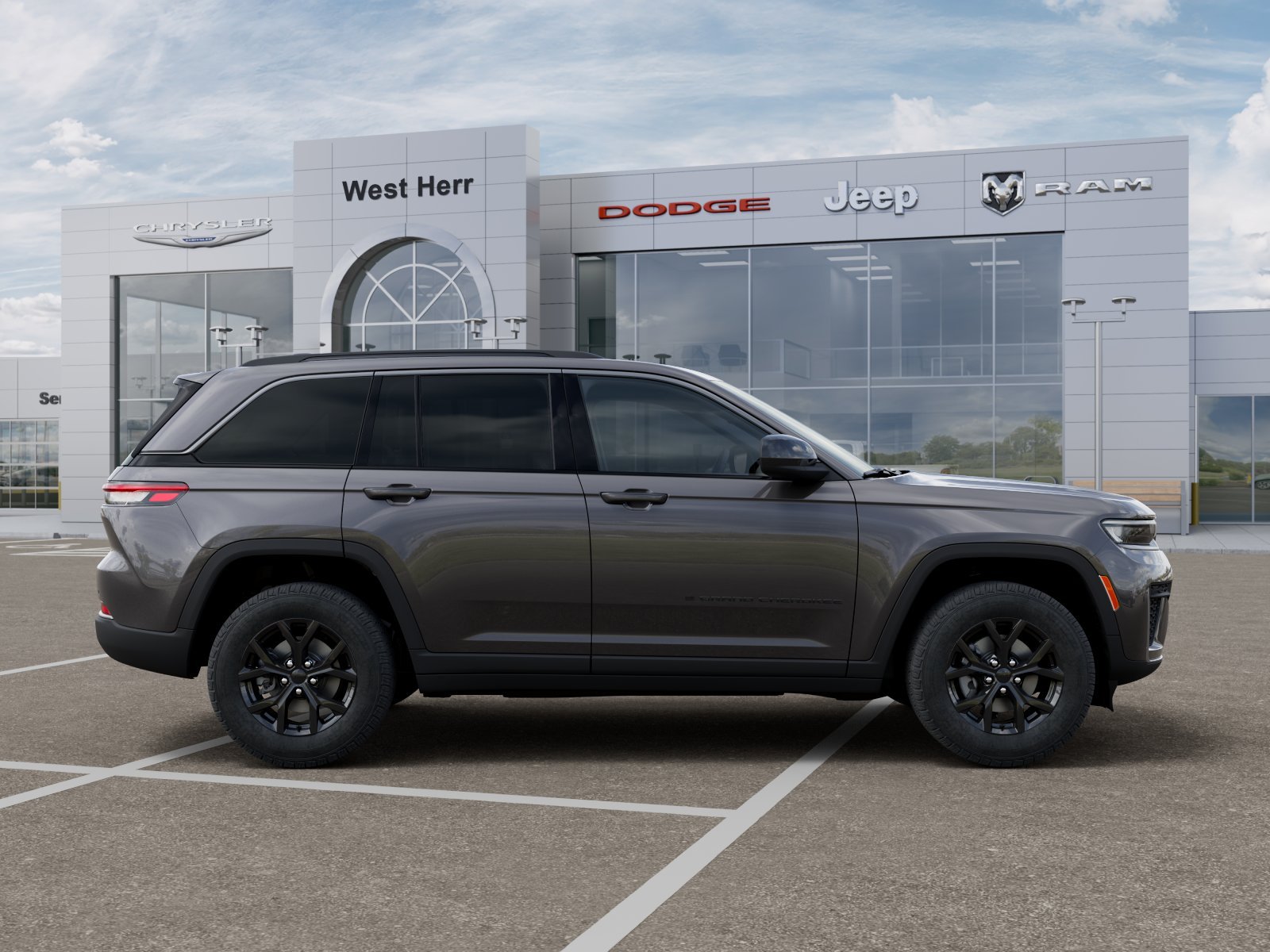 New 2026 Baltic Gray Metallic Clear-Coat Exterior Paint Jeep Laredo Altitude image 34