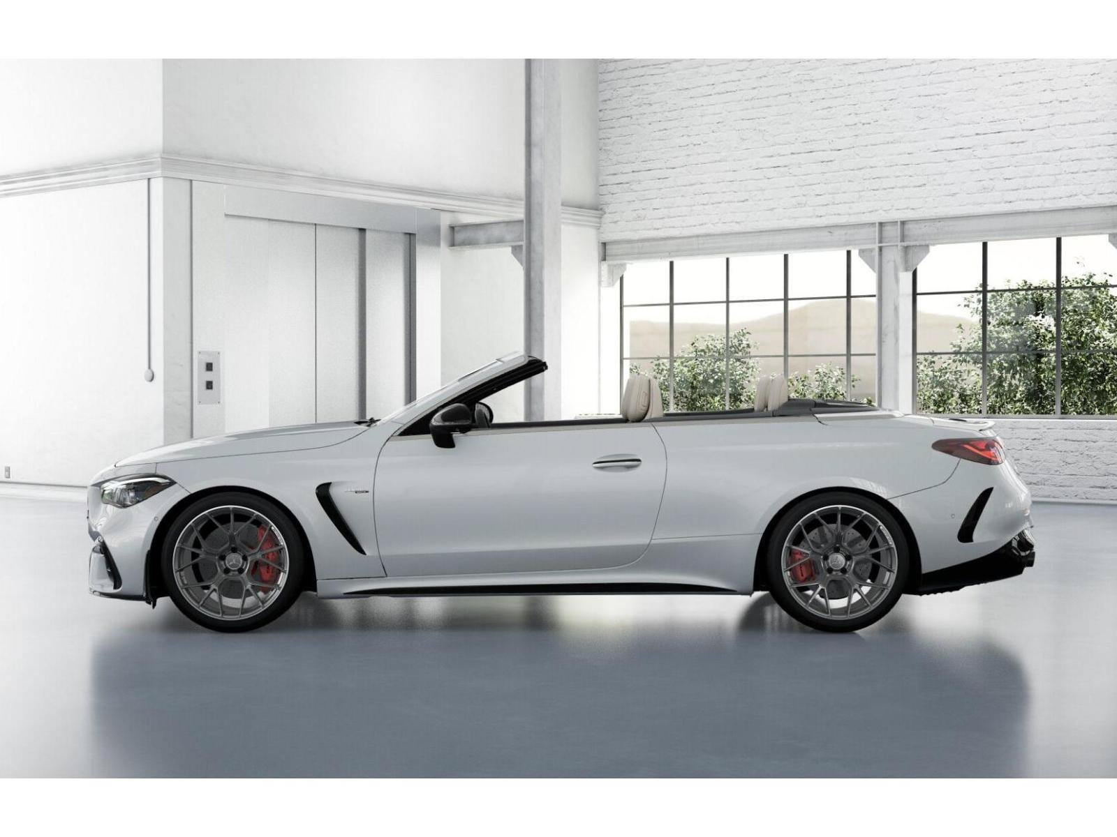 New 2027 MANUFAKTUR Moonlight White Metallic Mercedes-Benz AMG® CLE 53 4MATIC+ Cabriolet image 34