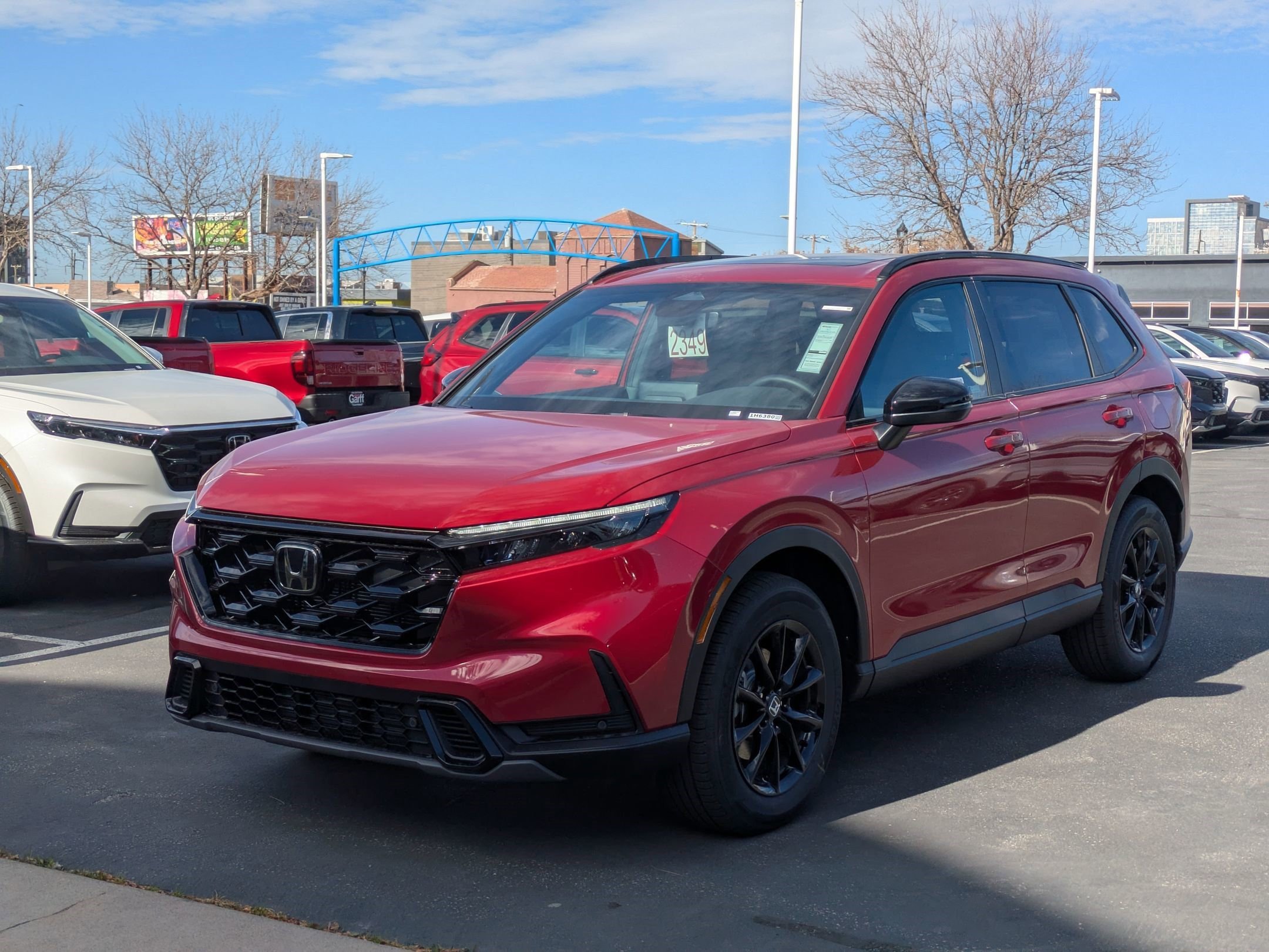 New 2026 Radiant Red Metallic Honda Sport-L image 8