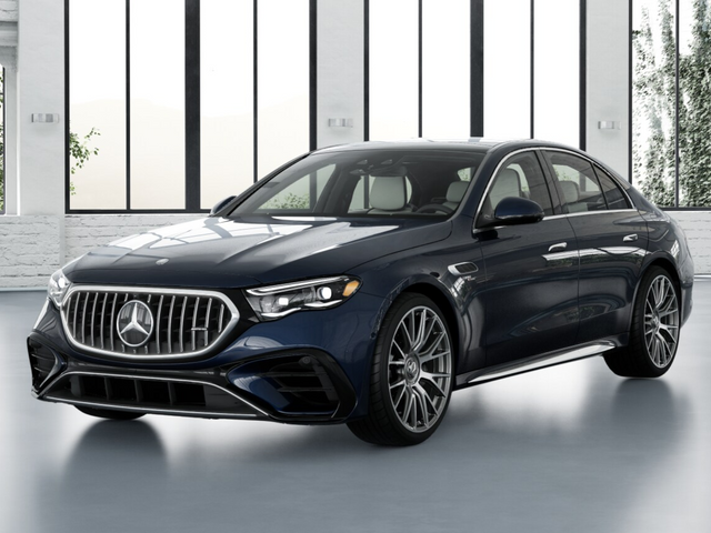 New 2027 Nautical Blue Metallic Mercedes-Benz AMG® E 53 Hybrid Sedan image 1