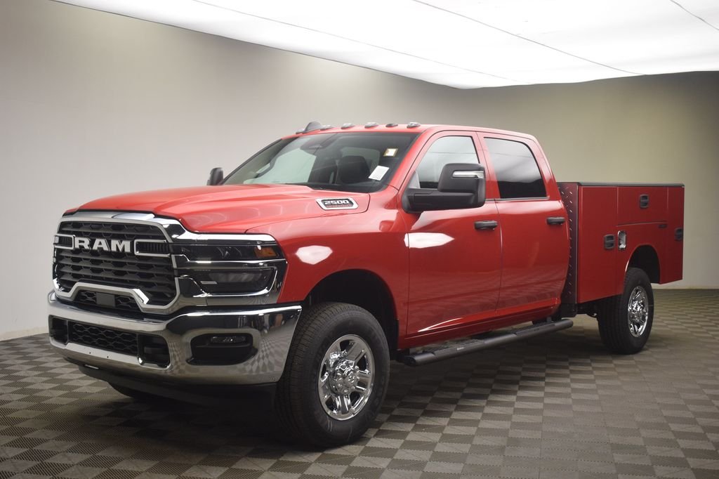 New 2026 Flame Red Clear-Coat Exterior Paint RAM Tradesman image 18