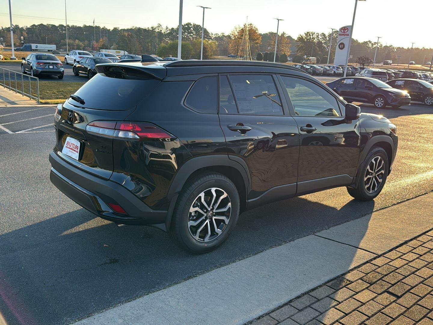 New 2026 Jet Black Toyota Hybrid SE image 5