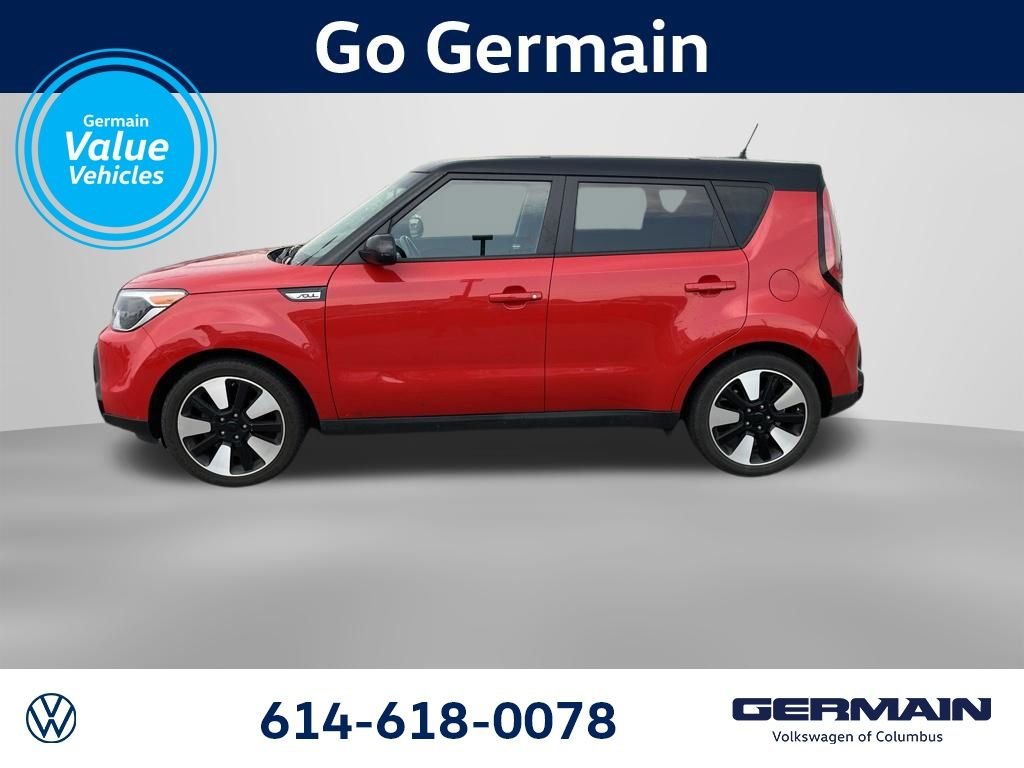 Used 2016 Red Kia Plus image 3