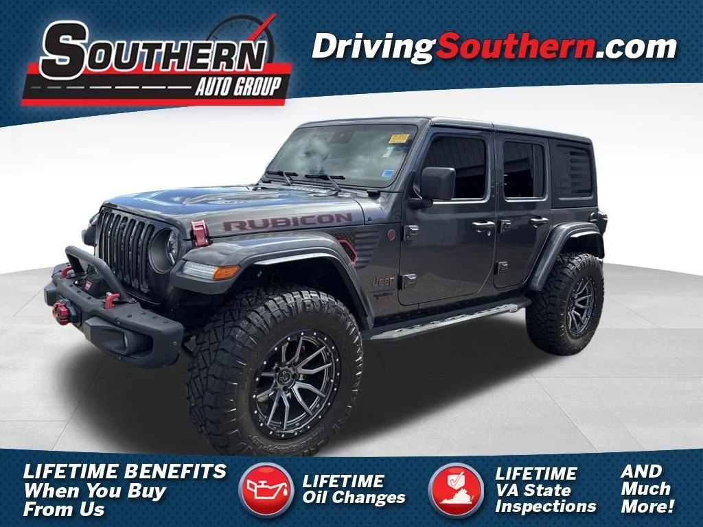 Used 2023 Gray Jeep Rubicon image 1