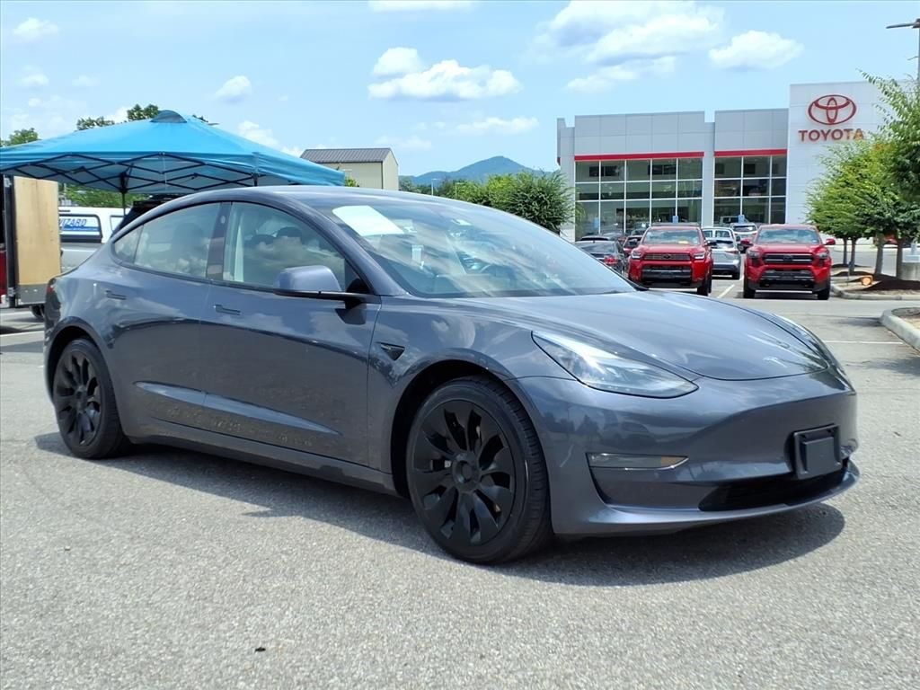Used 2022 Tesla Model 3 Long Range with VIN 5YJ3E1EB8NF198270 for sale in Roanoke, VA