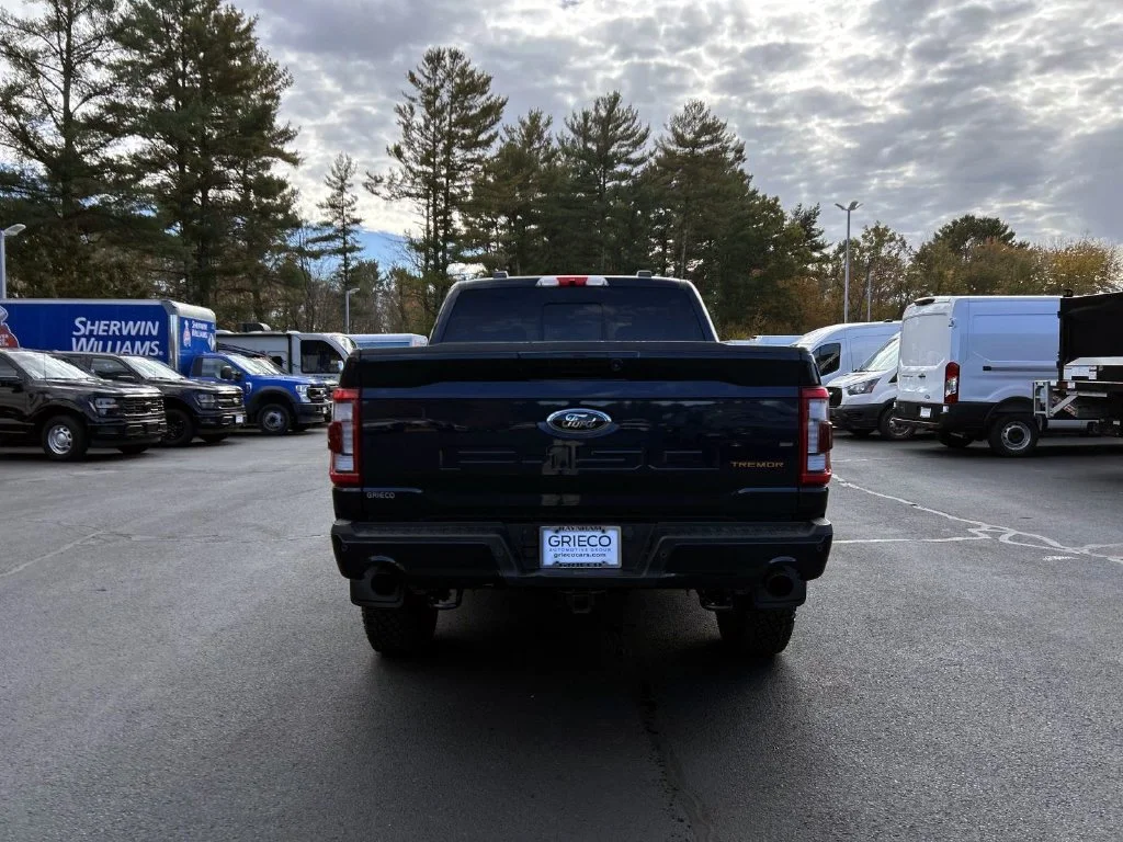 Used 2022 Blue Metallic Ford Tremor image 4