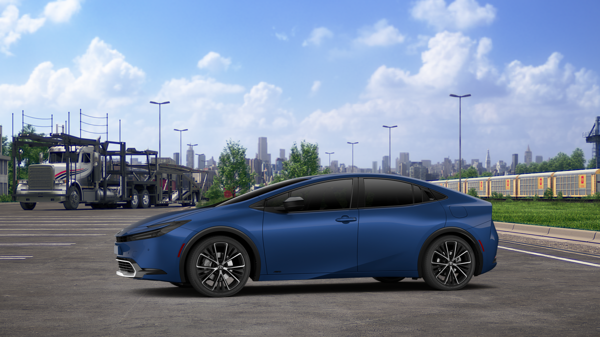 New 2027 Reservoir Blue Toyota XLE AWD image 16