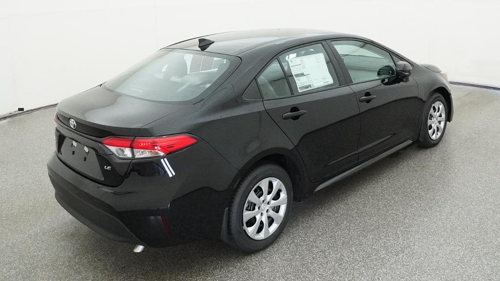 New 2026 Midnight Black Metallic Toyota LE image 18