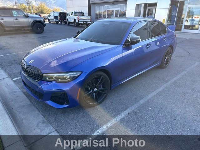 Used 2022 Portimao Blue Metallic BMW M340i xDrive image 3