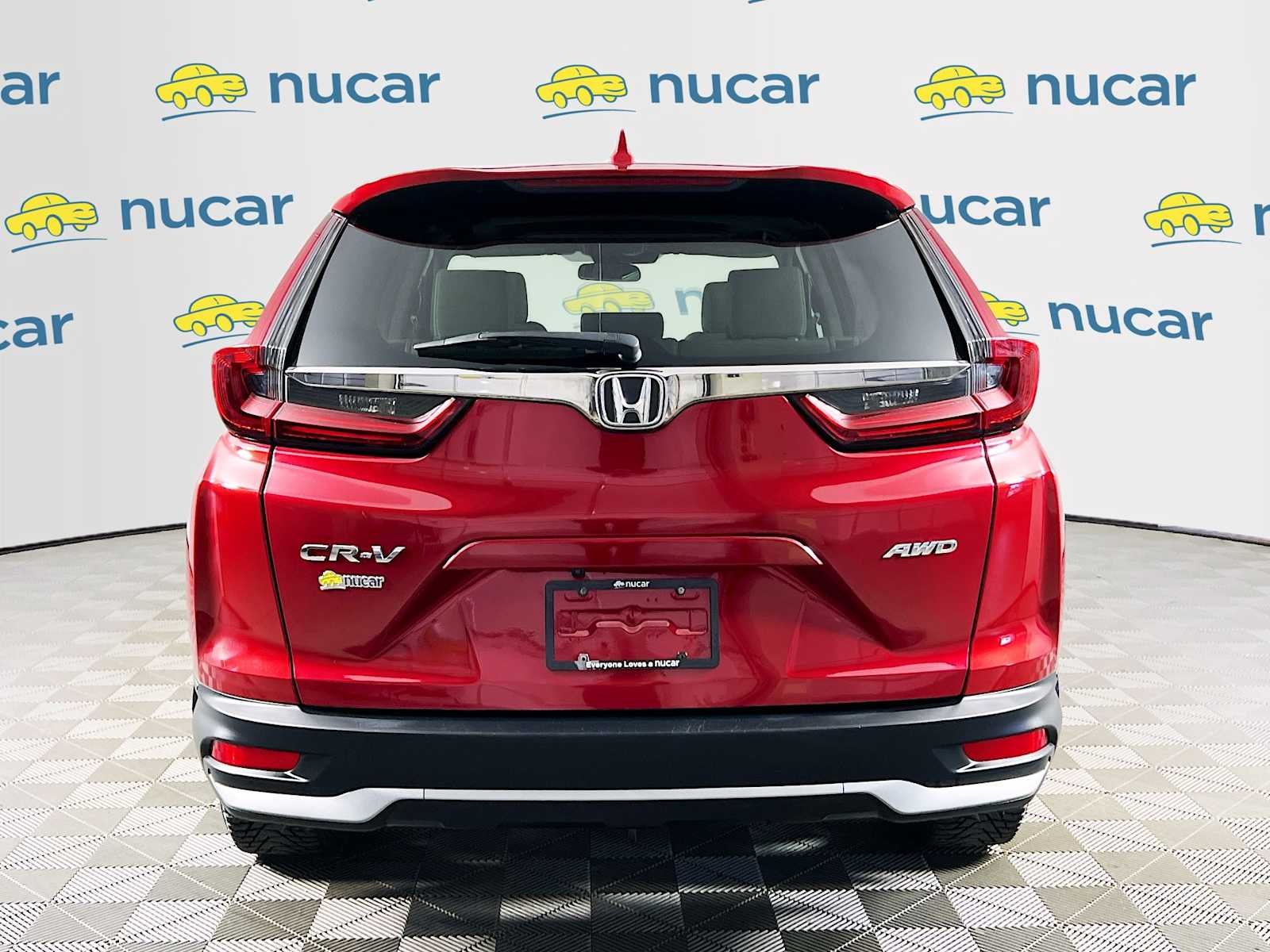 Used 2020 Radiant Red Metallic Honda EX image 6