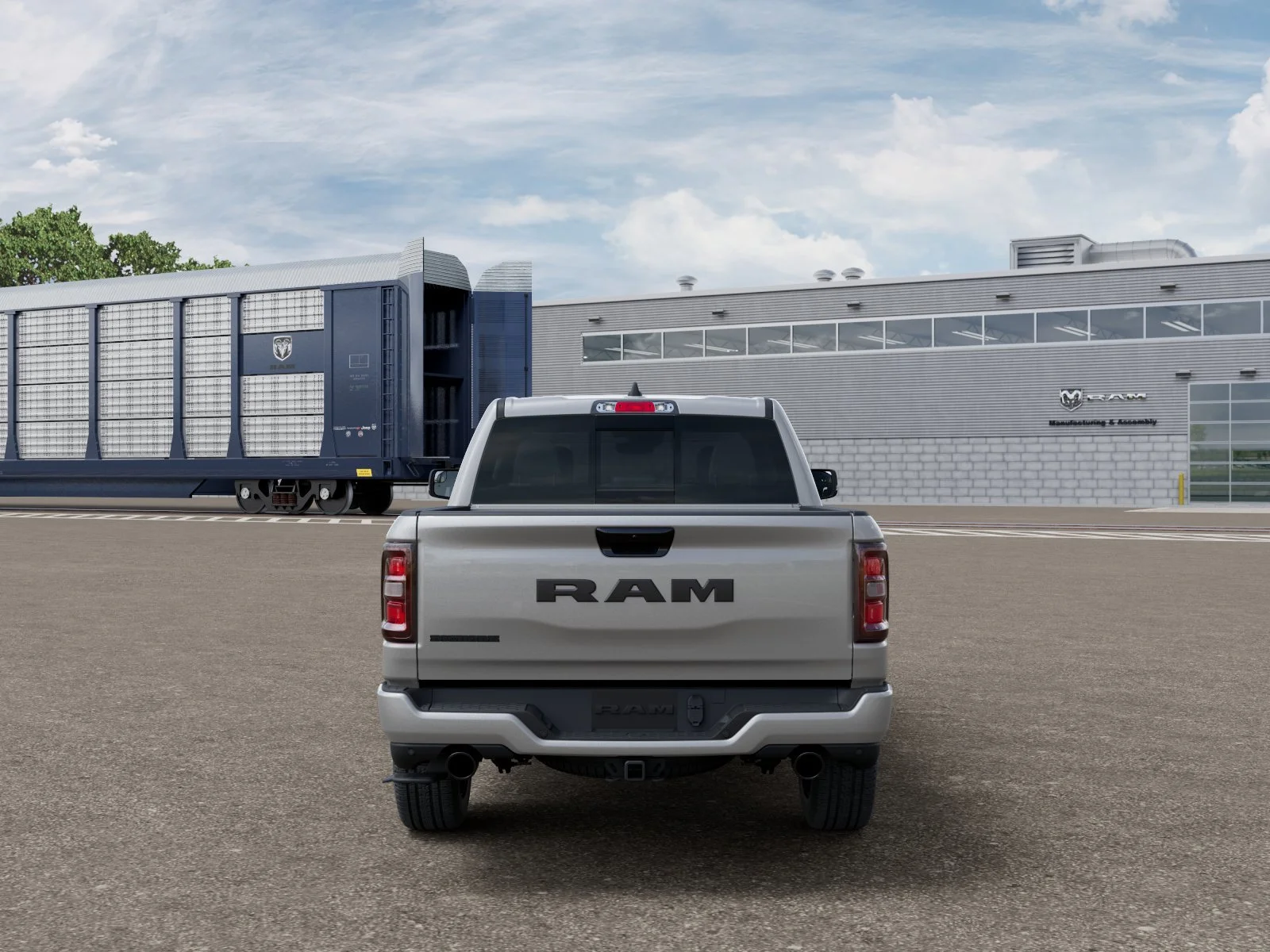 New 2026 Silver Zynith Exterior Paint RAM Big Horn/Lone Star image 8