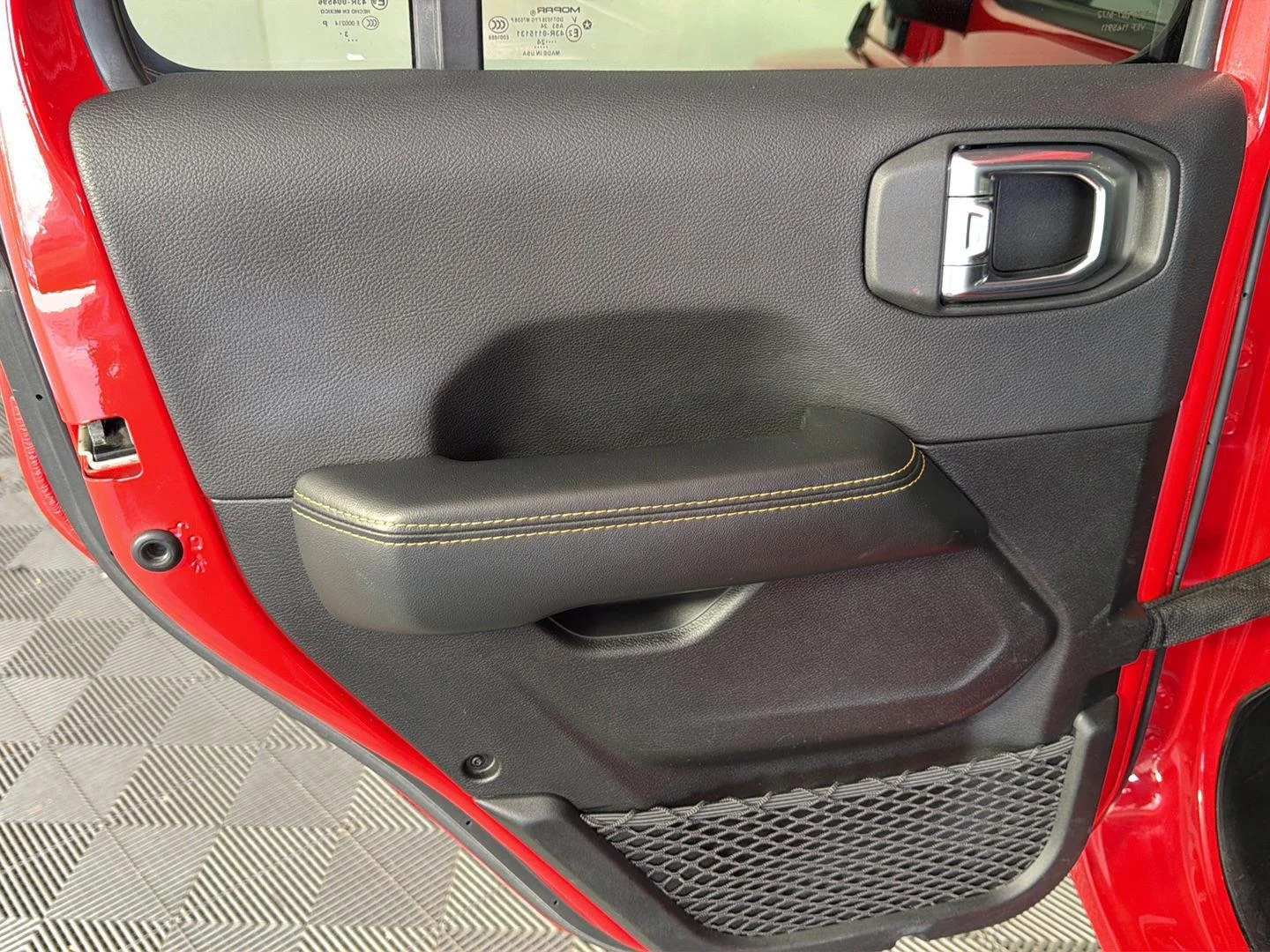 Used 2024 Firecracker Red Clearcoat Jeep Sahara image 24