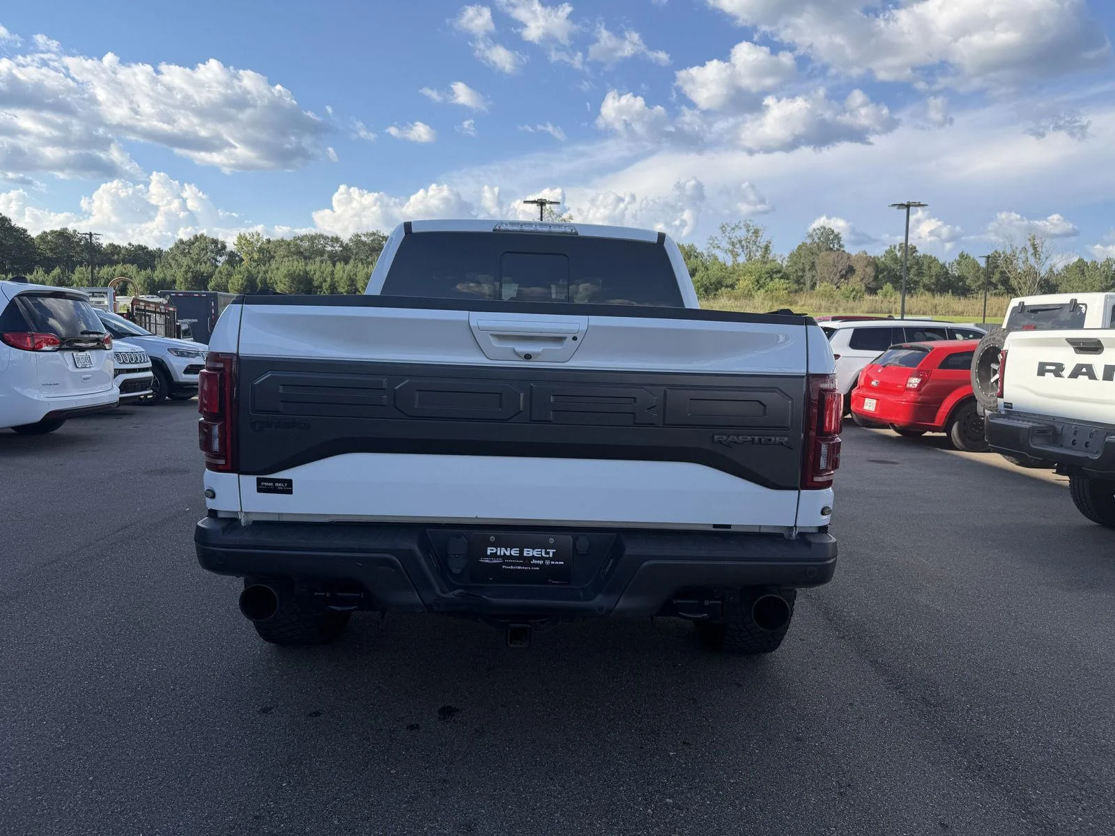 Used 2018 Oxford White Ford Raptor image 5