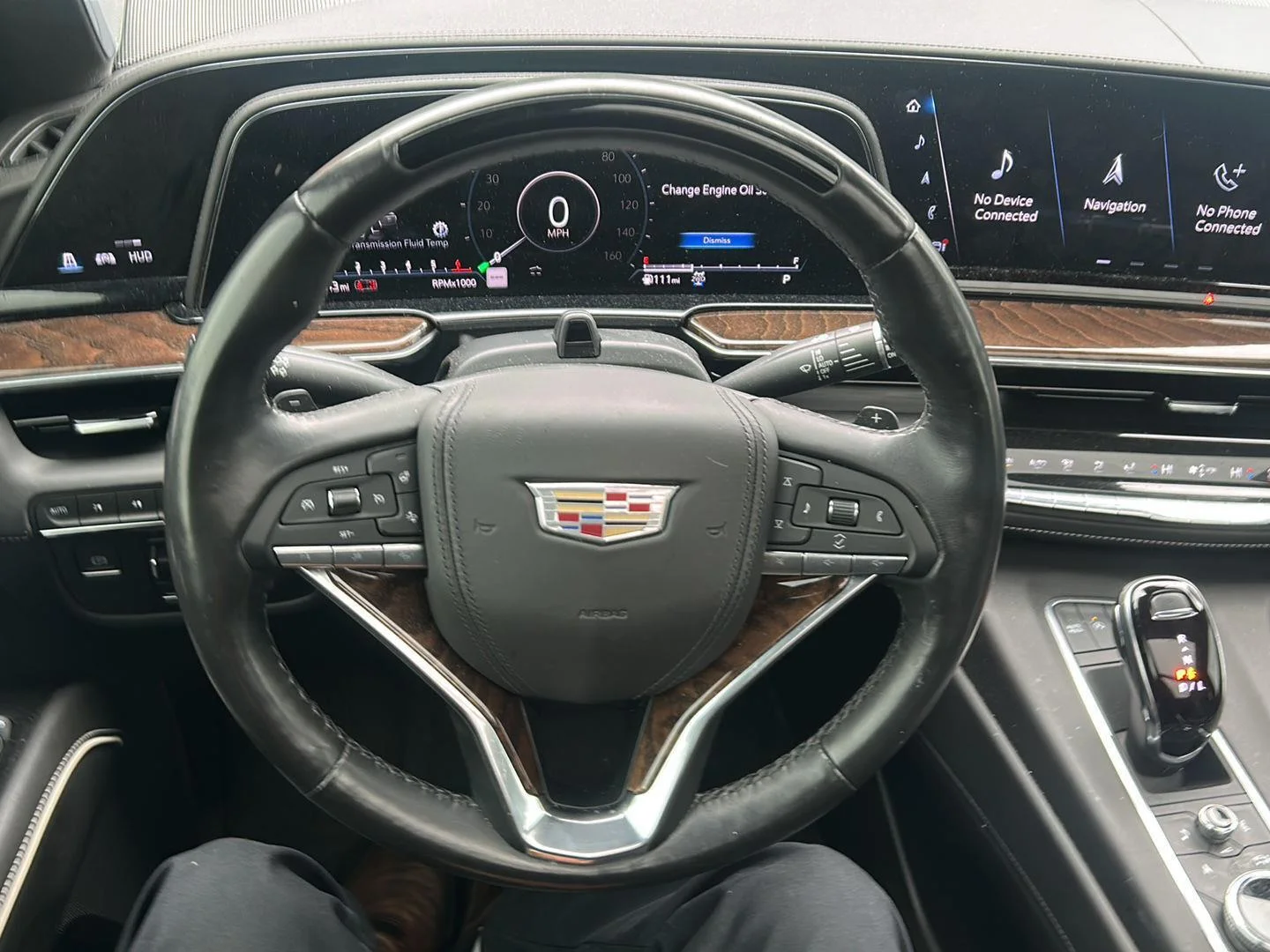 Used 2021 Crystal White Tricoat Cadillac Premium Luxury Platinum image 13