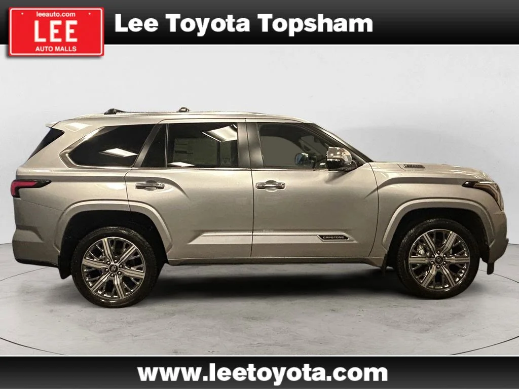 New 2026 Silver Toyota Capstone image 6