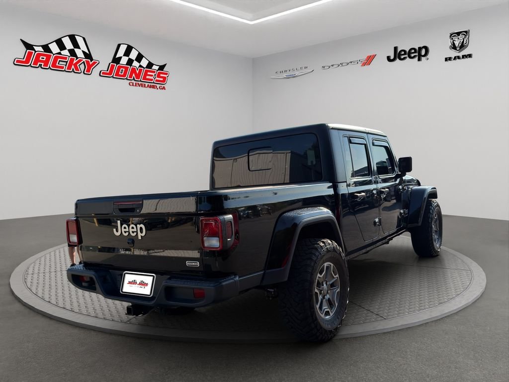 Used 2021 Black Clearcoat Jeep Overland image 8