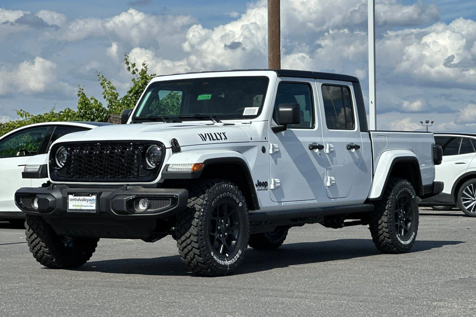 New 2026 Bright White Clearcoat Jeep Willys image 8