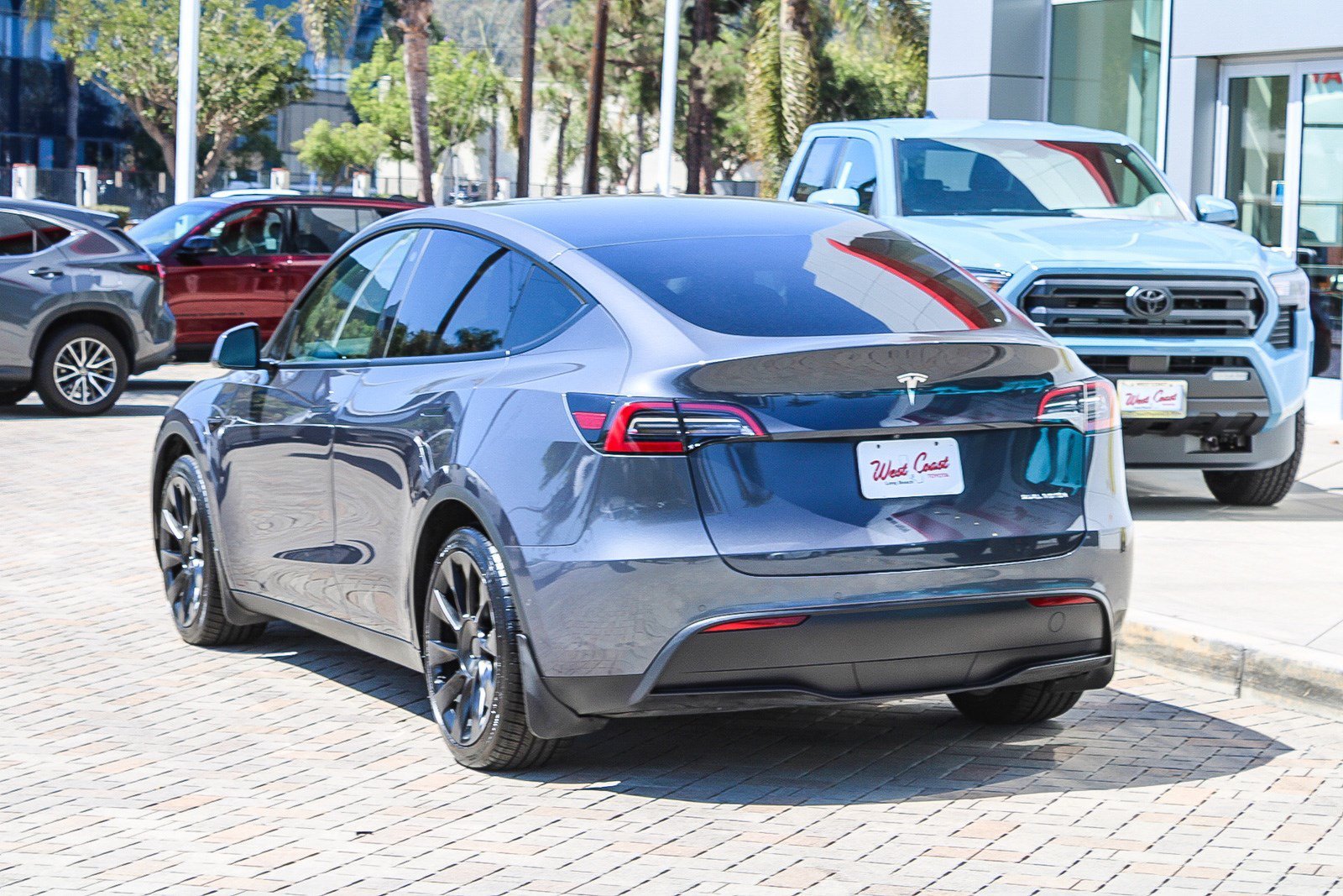 Used 2021 Midnight Silver Metallic Tesla Long Range image 8