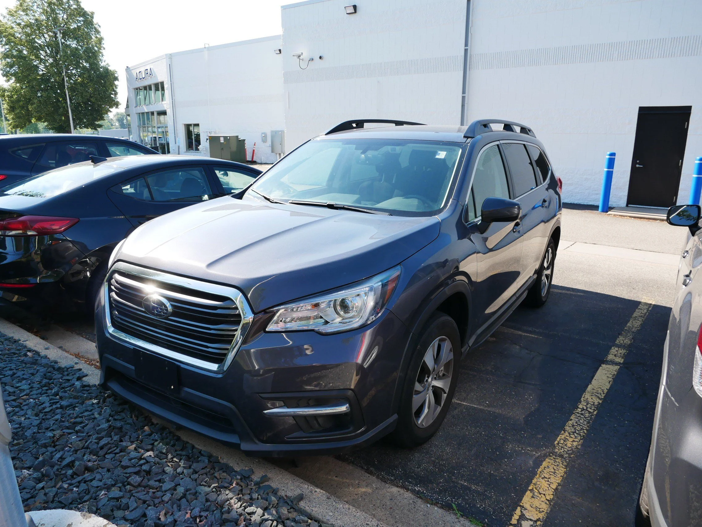 Used 2022 Magnetite Gray Metallic Subaru Premium image 2