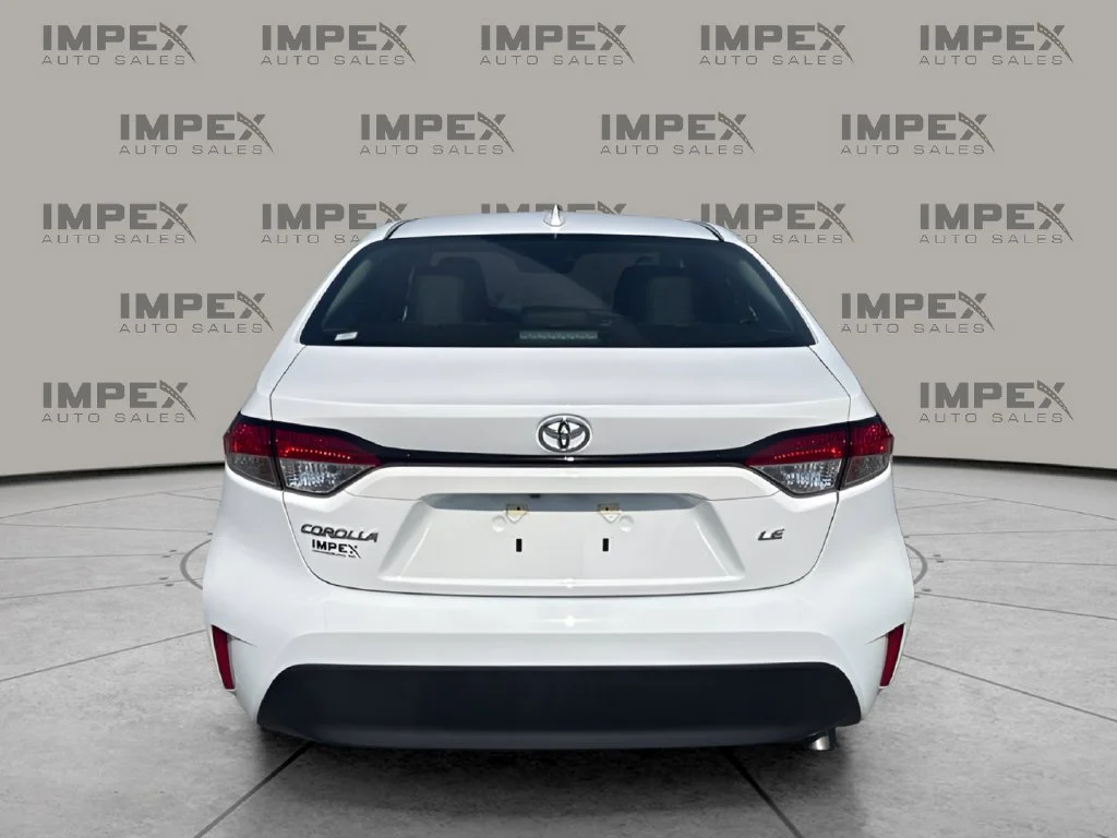 Used 2025 White Toyota LE image 4